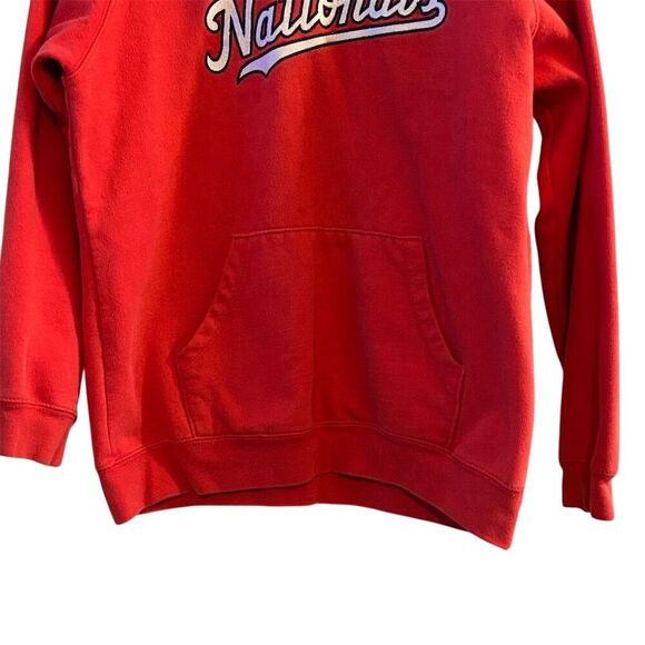 Washington Nationals Youth Large Red Hoodie MLB Baseball Sports Pullover - Picture 2 of 9